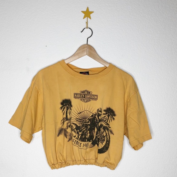 Harley-Davidson Tops - RE/DESIGNED / 🏍 Harley Davidson Scrunch Tee